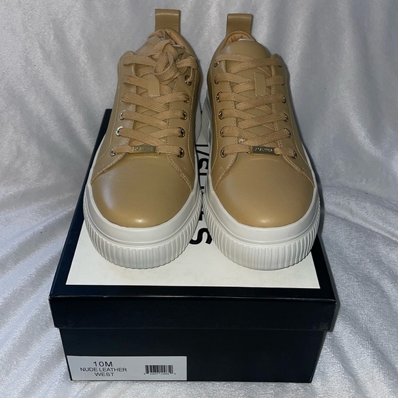 NWT J/SLIDES WEST Nude Leather - Picture 9 of 16